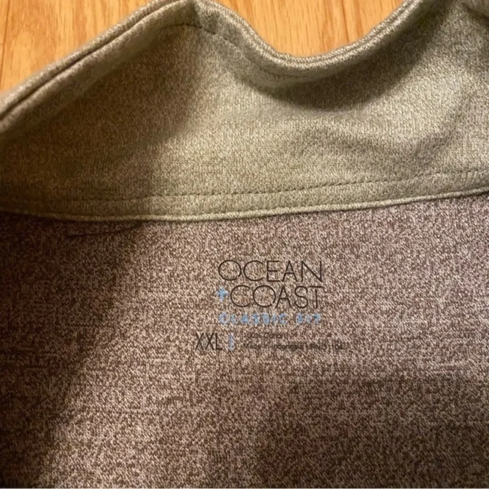 Ocean Coast Mens‎ UV Protection 1/4 Zip Pullover - Picture 2 of 3